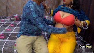 Busty Desi Pari Aunty淫乱Money交换Hindi语性交Audible飨宴
