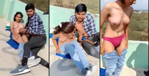 Bhai Ne Behan Ko Chhat Par Sex Karte Hue Pakda XXX Video